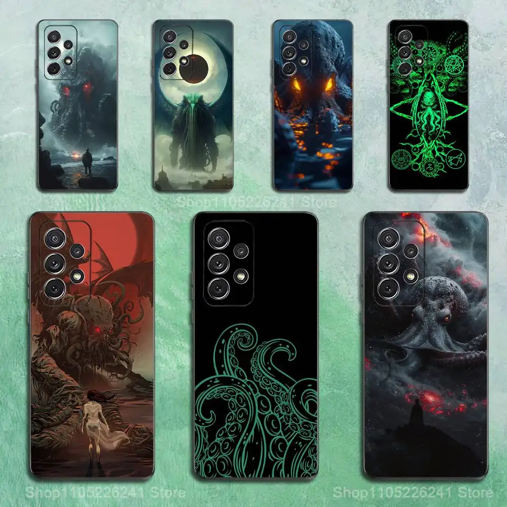 Weird Cthulhu Mythos Phone Case For Samsung S9,S10,S20,S10,S21,S25,S24,S23,Ultra,FE,Plus,Lite,Soft Silicone Black Cover
Weird Cthulhu Mythos Phone Case For Samsung S9,S10,S20,S10,S21,S25,S24,S23,Ultra,FE,Plus,Lite,Soft Silicone Black Cover