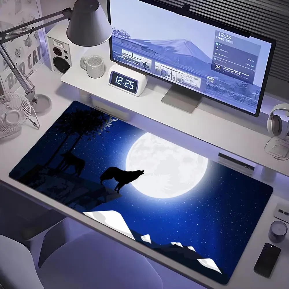 Night Moon Animal Roaring Wolf Mouse Pad Tablet mouse Pad Laptop xl desktop mouse pad, cute HD Rainbow Gaming keyboard pad, csgo
Night Moon Animal Roaring Wolf Mouse Pad Tablet mouse Pad Laptop xl desktop mouse pad, cute HD Rainbow Gaming keyboard pad, csgo