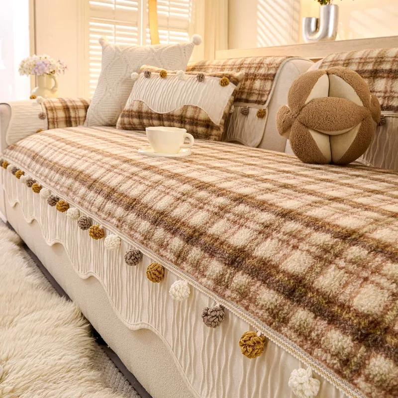 Thickened Retro Sofa Cover Fabric with High-end Feel Fixed Anti Slip One-piece Sofa Cushion Cover Autumn and Winter New Styles
Thickened Retro Sofa Cover Fabric with High-end Feel Fixed Anti Slip One-piece Sofa Cushion Cover Autumn and Winter New Styles