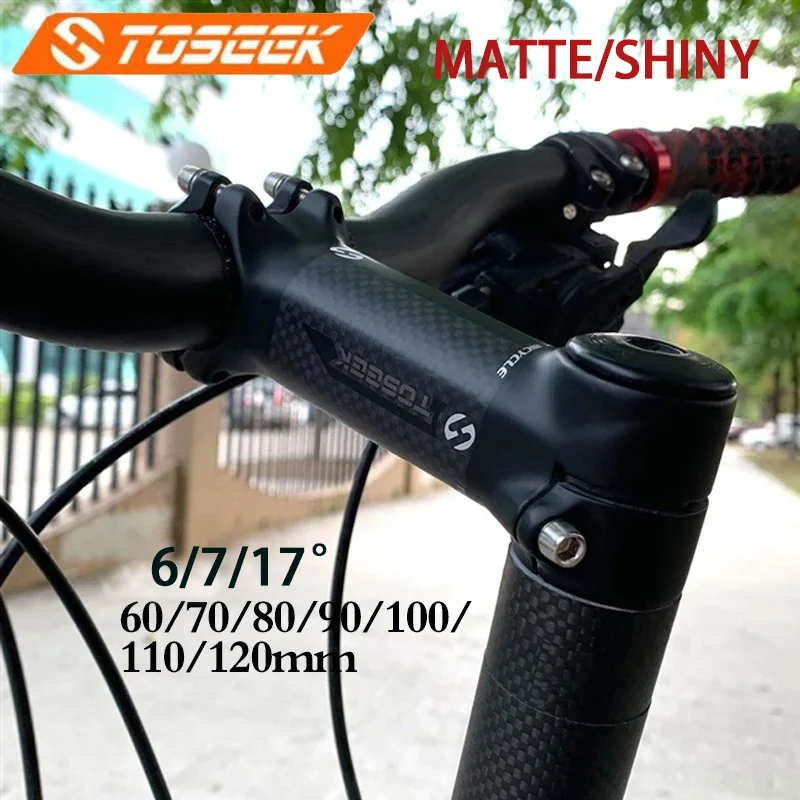 TOSEEK Bicycle Handlebar Stem 6//7/17 Degree Negative Mtb Power 60/70/80/90/100/110MM Bike Table Ultralight Mountain Bike Stems
TOSEEK Bicycle Handlebar Stem 6//7/17 Degree Negative Mtb Power 60/70/80/90/100/110MM Bike Table Ultralight Mountain Bike Stems