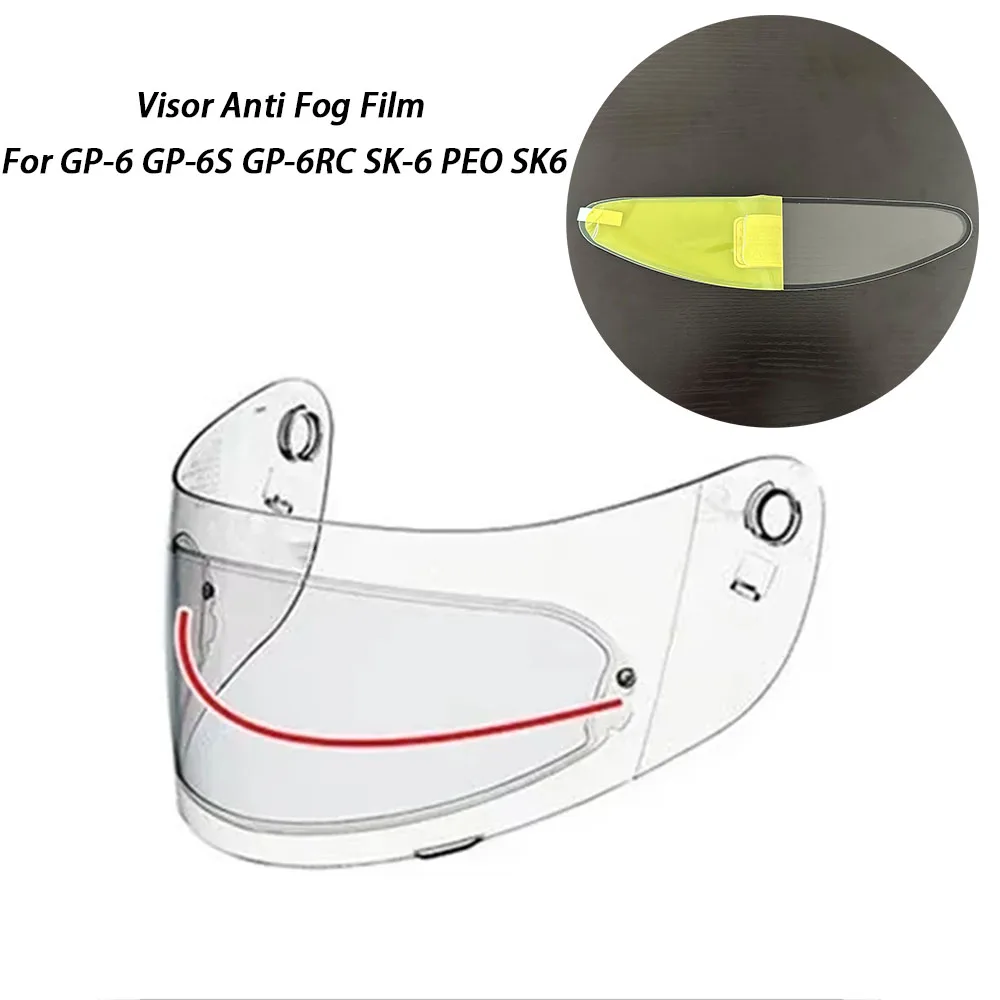 Motorcycle Helmet Lens Anti-fog patch For GP-6 GP-6S GP-6RC SK-6 PEO SK-6 SK6 visor Anti-fog Film
Motorcycle Helmet Lens Anti-fog patch For GP-6 GP-6S GP-6RC SK-6 PEO SK-6 SK6 visor Anti-fog Film