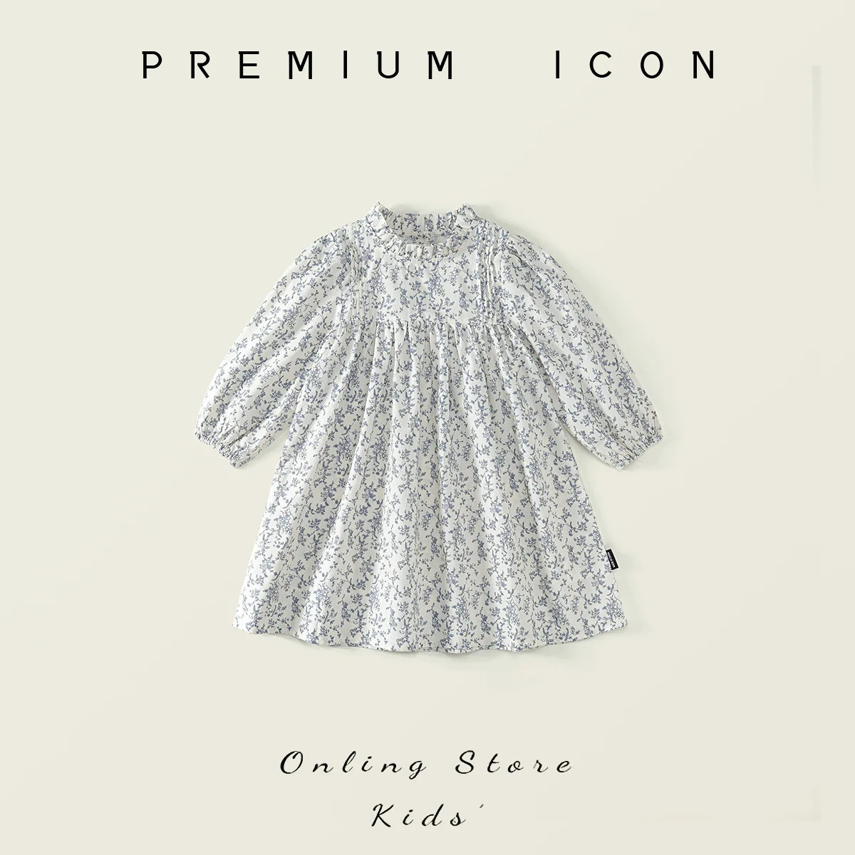 Korean Version Girls' Dress 2025 Autumn Style Dress Girls' Small Stand Up Collar Floral Large Swing Long Sleeved Princess Dress
Korean Version Girls' Dress 2025 Autumn Style Dress Girls' Small Stand Up Collar Floral Large Swing Long Sleeved Princess Dress