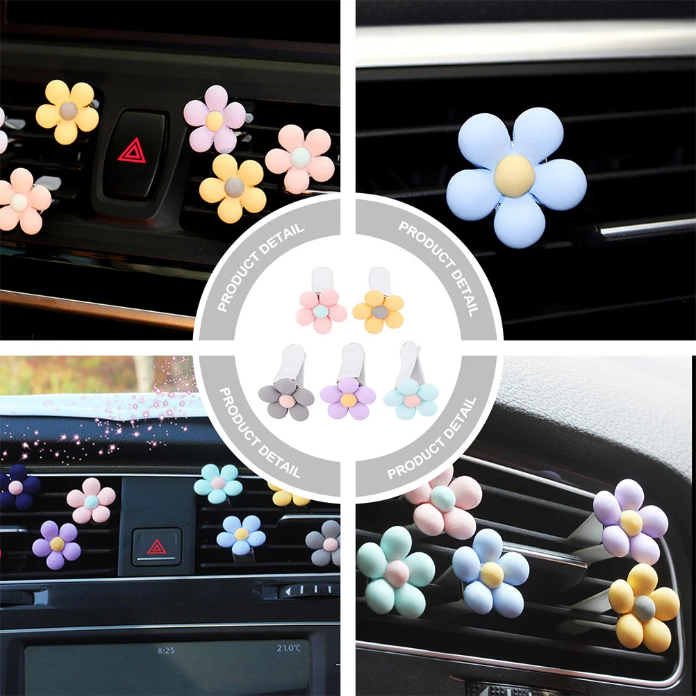5Pcs Flower Air Vent Clips Car Freshener Clip Easy Install Car Decoration for Flower Air Vent Clips
5Pcs Flower Air Vent Clips Car Freshener Clip Easy Install Car Decoration for Flower Air Vent Clips