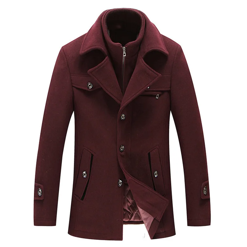 New Winter Men Business Casual Wool Overcoats Cashmere Trench Coats Long Jackets Man Woolen Blends New Male Warm Jackets Coats
New Winter Men Business Casual Wool Overcoats Cashmere Trench Coats Long Jackets Man Woolen Blends New Male Warm Jackets Coats