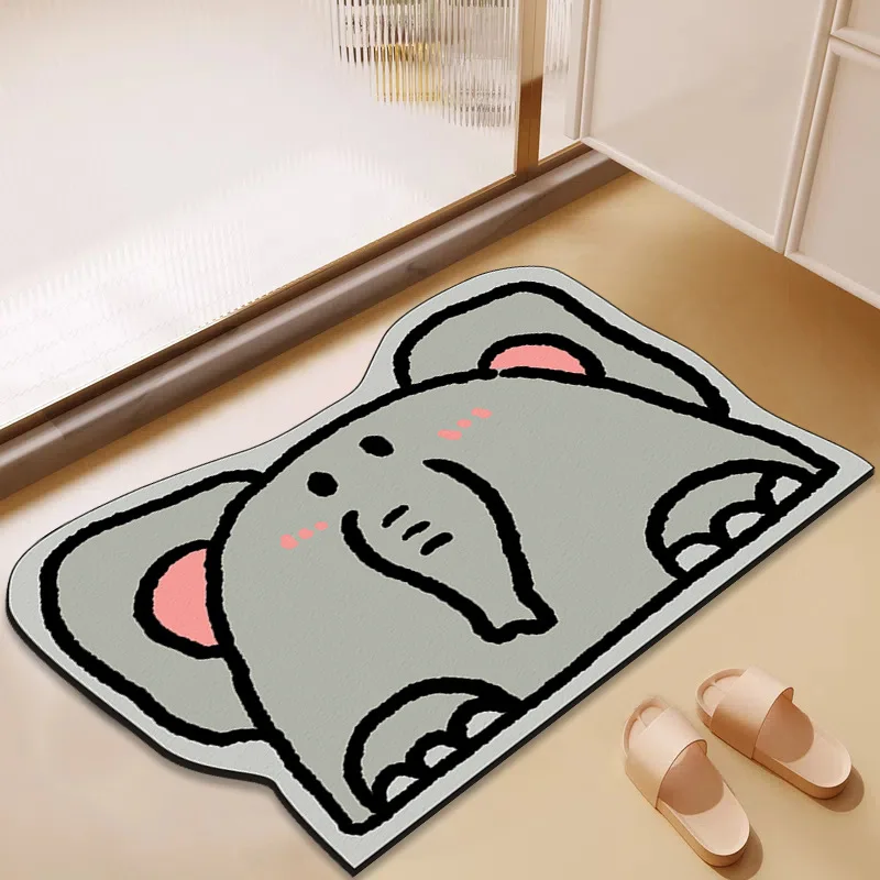 Cute Cartoon Ocean Animal Diatom Mud Floor Mat Bathroom Water Absorbing Anti-Slip Easy To Manage Floor Pad
Cute Cartoon Ocean Animal Diatom Mud Floor Mat Bathroom Water Absorbing Anti-Slip Easy To Manage Floor Pad