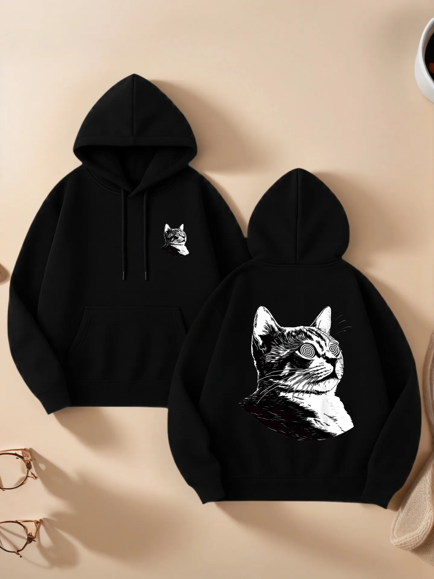 Женская толстовка с рисунком, кошачий принт, эстетический дизайн, смесь хлопка, повседневная повседневная одежда, для молодых мужчин
Женская толстовка с рисунком, кошачий принт, эстетический дизайн, смесь хлопка, повседневная повседневная одежда, для молодых мужчин
