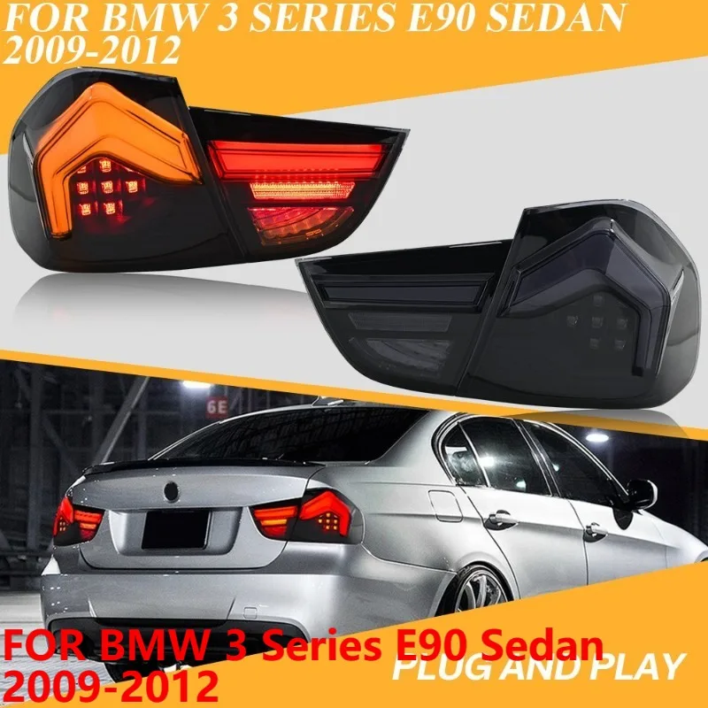 Для BMW 3 серии E90 седан 2009-2012 светодиодные задние фонари в сборе пара задних фонарей 
Для BMW 3 серии E90 седан 2009-2012 светодиодные задние фонари в сборе пара задних фонарей
