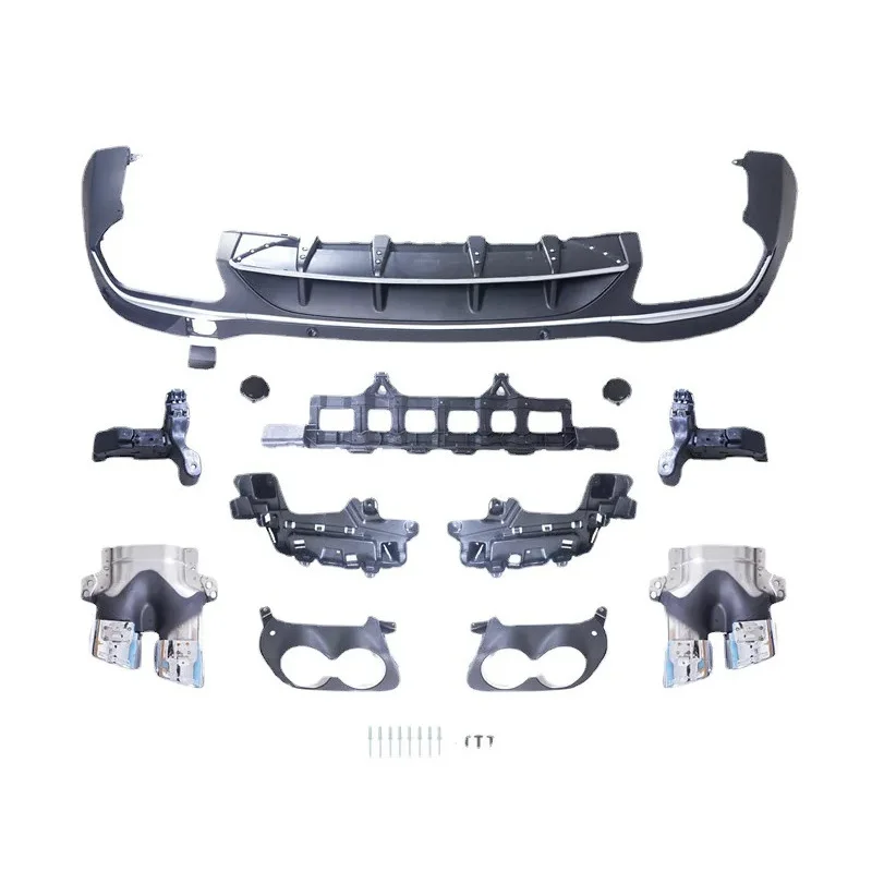 Cc car New Upgrade GLC63 GLC43 Kit Rear Diffuser Bumper Lip with Exhaust Pipe for GLC
Cc car New Upgrade GLC63 GLC43 Kit Rear Diffuser Bumper Lip with Exhaust Pipe for GLC