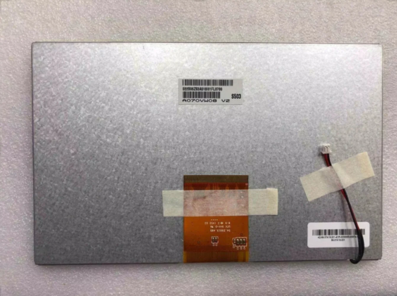 7 inch A070VW08 V2 lcd screen display 
7 inch A070VW08 V2 lcd screen display