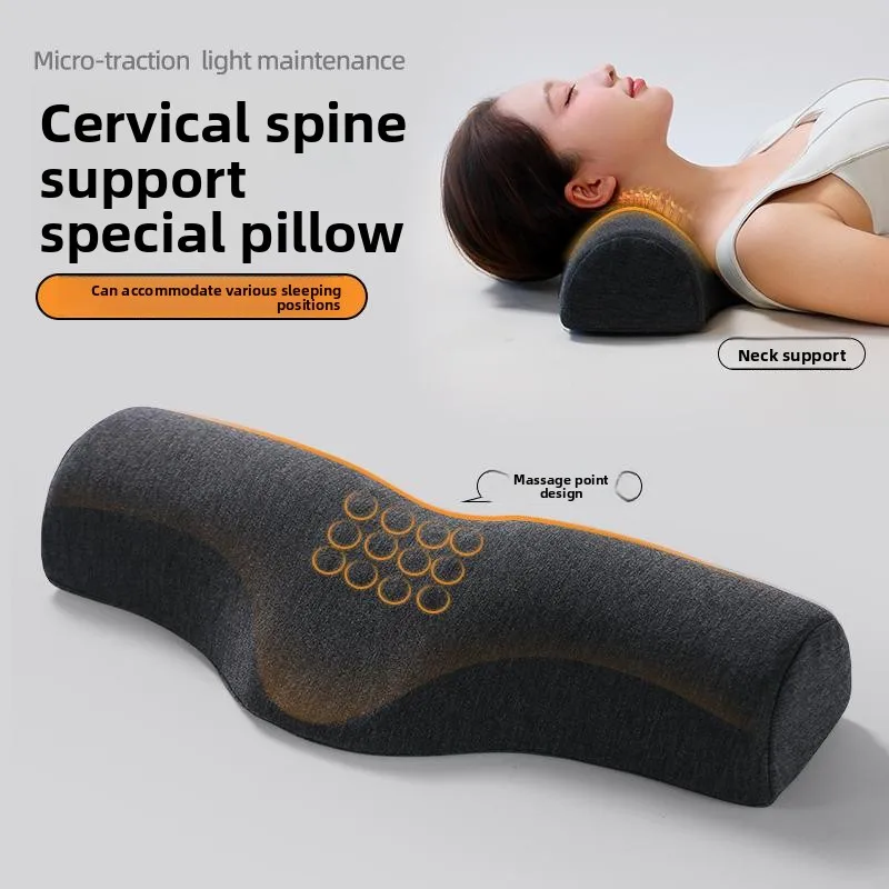 Neck protection pillow Cervical spine pillow Traction special pillow Physical stretching head neck shoulder help sleep memory
Neck protection pillow Cervical spine pillow Traction special pillow Physical stretching head neck shoulder help sleep memory