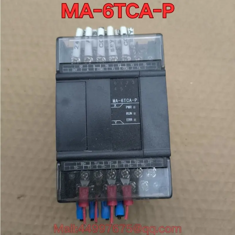 Second-hand MA-6TCA-P PLC controller functional test is normal 
Second-hand MA-6TCA-P PLC controller functional test is normal