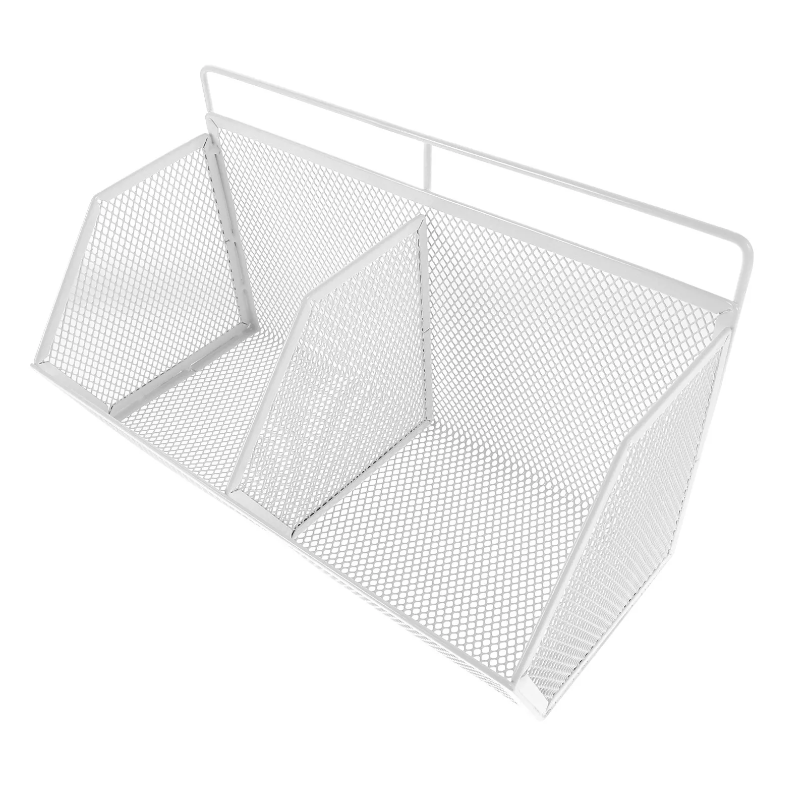 2 Compartment White Metal Document Organizer Angled Desktop File Storage Tray for Office Paperwork Sorter and Desk Tidy Solution
2 Compartment White Metal Document Organizer Angled Desktop File Storage Tray for Office Paperwork Sorter and Desk Tidy Solution