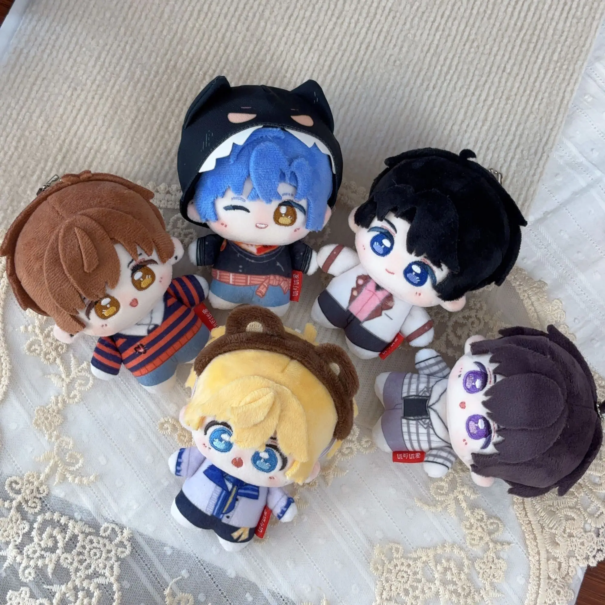 Mr Love: Queen's Choice Lucien Gavin Victor Kilo Shaw Anime Cotton Doll Plush Toy Original 10CM Cartoon Pendant Keychain Gift
Mr Love: Queen's Choice Lucien Gavin Victor Kilo Shaw Anime Cotton Doll Plush Toy Original 10CM Cartoon Pendant Keychain Gift