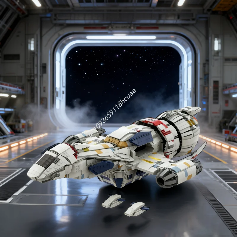 2815 шт. MOC Firefly Serenity, космическая модель, строительные блоки, архитектурная игрушка, сборка, сделай сам, кирпич, Рождественский подарок, детский день рождения
2815 шт. MOC Firefly Serenity, космическая модель, строительные блоки, архитектурная игрушка, сборка, сделай сам, кирпич, Рождественский подарок, детский день рождения