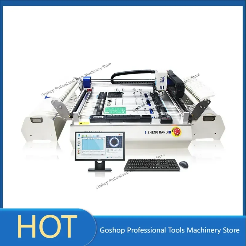 Huaqi Zhengbang Small Mounting Machine Automatic Desktop Mounting Machine SMT Domestic High-speed Visual PCB R & D Proofing
Huaqi Zhengbang Small Mounting Machine Automatic Desktop Mounting Machine SMT Domestic High-speed Visual PCB R & D Proofing