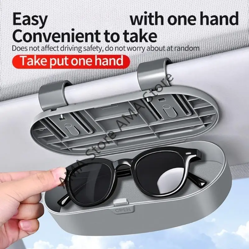 X7JF Sun Visors Glasses Holder for Car SUV Organizers Box Eyeglasses Protective Case
X7JF Sun Visors Glasses Holder for Car SUV Organizers Box Eyeglasses Protective Case