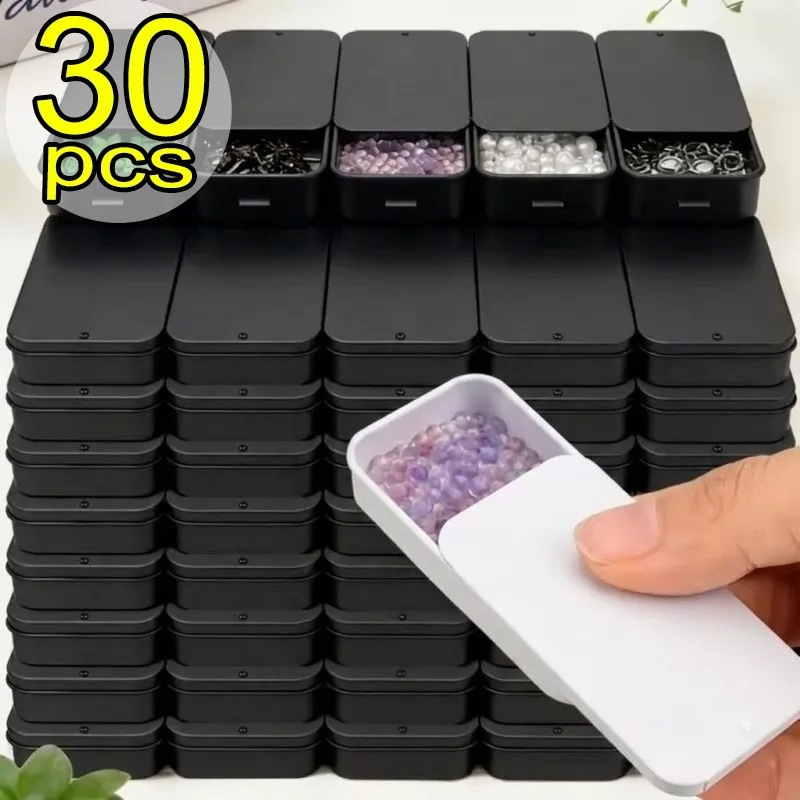 5/30pcs Mini Metal Sliding Lid Box Portable Waterproof Storage Cases for Home Travel Jewelry Pill DIY Organizer Boxes Outdoor
5/30pcs Mini Metal Sliding Lid Box Portable Waterproof Storage Cases for Home Travel Jewelry Pill DIY Organizer Boxes Outdoor