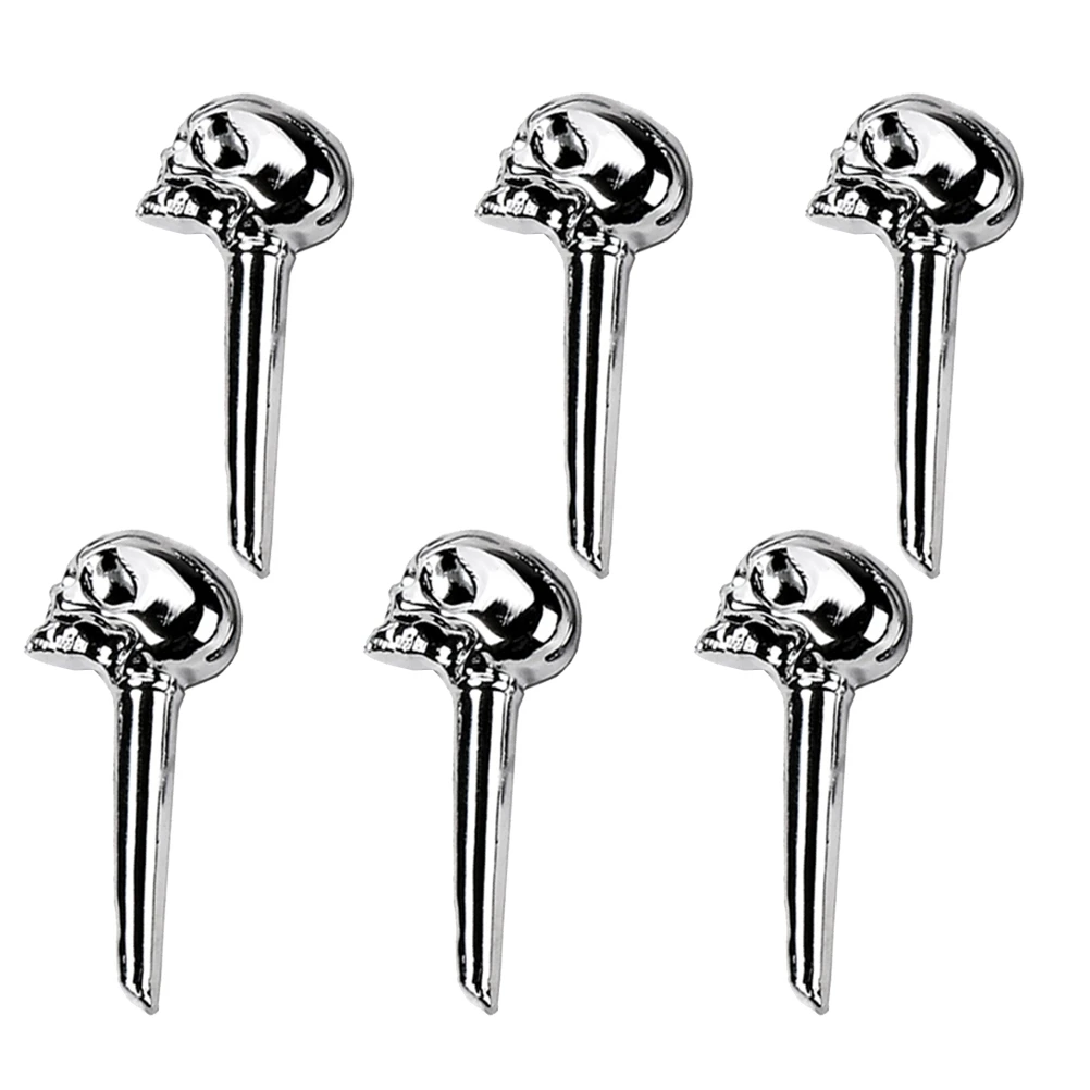 Skull String Pegs Acoustic Guitar Bridge Pins Replacement Parts Durable Metal Unique Design Fit Most Guitars Easy Install Long
Skull String Pegs Acoustic Guitar Bridge Pins Replacement Parts Durable Metal Unique Design Fit Most Guitars Easy Install Long