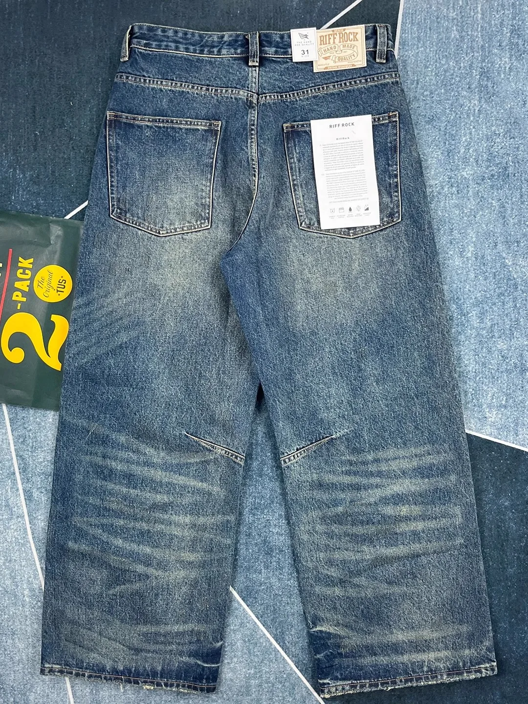 Men's Street Sle Thiened Wide Leg Jeans Fall Winter Vintage American Retro Pattern Match All Thiened Men's Jeans
Men's Street Sle Thiened Wide Leg Jeans Fall Winter Vintage American Retro Pattern Match All Thiened Men's Jeans