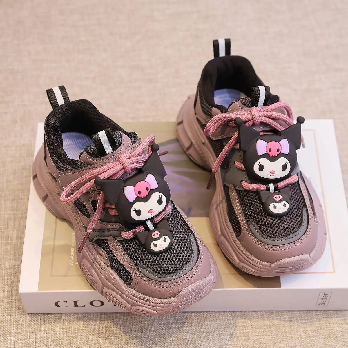 spring and autumn new non-slip soft soles childrencasual shoes Sanrio girls kuromi mesh sports shoes fashion hello kitty Snea
spring and autumn new non-slip soft soles childrencasual shoes Sanrio girls kuromi mesh sports shoes fashion hello kitty Snea