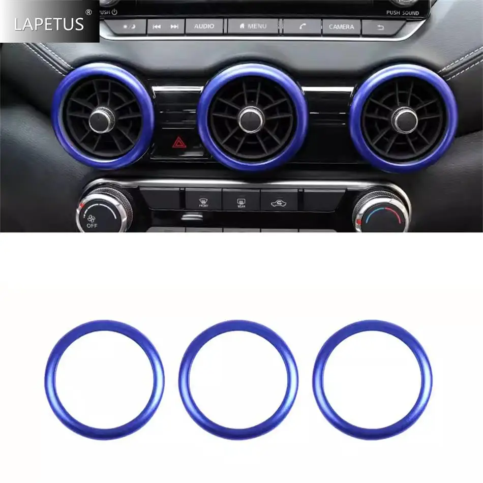 Auto Accessories Dashboard Central AC Air Conditioning Outlet Vent Decor Ring Cover Trim For Nissan Sentra / Sylphy 2020 - 2024
Auto Accessories Dashboard Central AC Air Conditioning Outlet Vent Decor Ring Cover Trim For Nissan Sentra / Sylphy 2020 - 2024