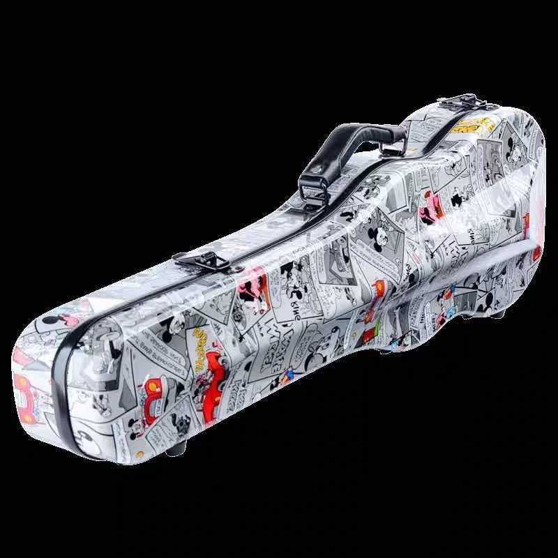 Carbon Fiber Triangle Box, Light Strong Hard Box, Waterproof, Wear-Resistant, High Quality, 4/4 Violin Case
Carbon Fiber Triangle Box, Light Strong Hard Box, Waterproof, Wear-Resistant, High Quality, 4/4 Violin Case