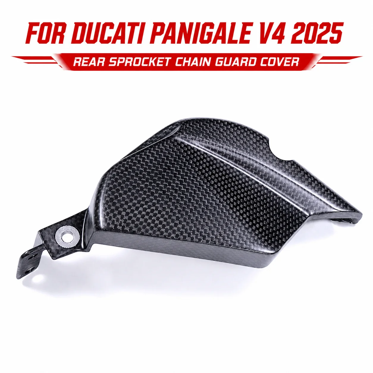 Rear Sprocket Chain Guard Cover Carbon Fiber Rear Chain Sprocket Trim for Ducati Panigale V4 2025 Motorcycle Accessories
Rear Sprocket Chain Guard Cover Carbon Fiber Rear Chain Sprocket Trim for Ducati Panigale V4 2025 Motorcycle Accessories