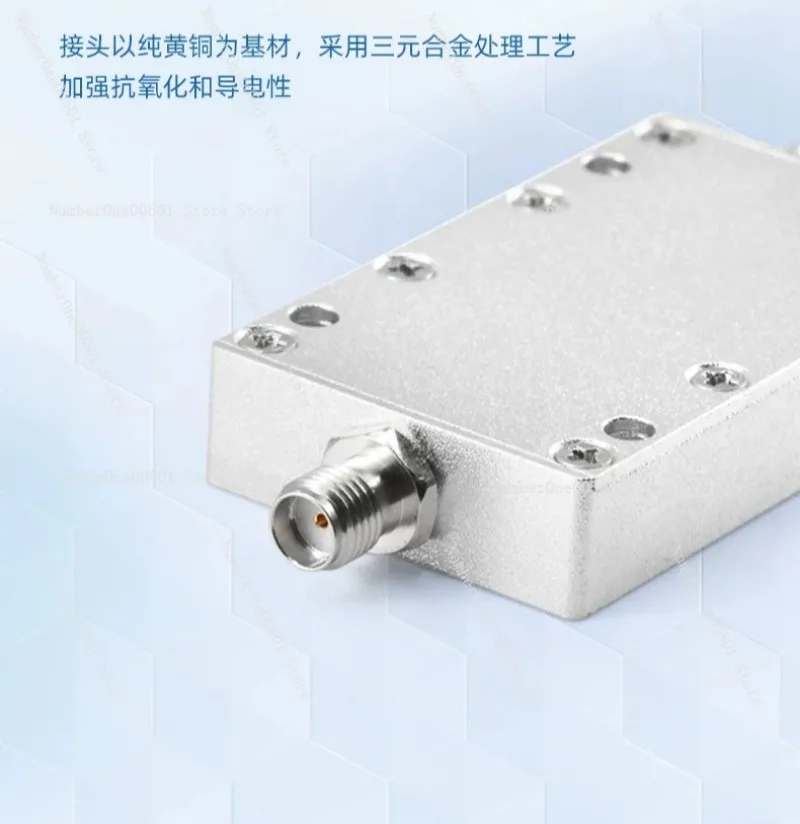 500-6000MHz SMA 1 to 2 RF Power Divider for WiFi 2.4 6G
500-6000MHz SMA 1 to 2 RF Power Divider for WiFi 2.4 6G