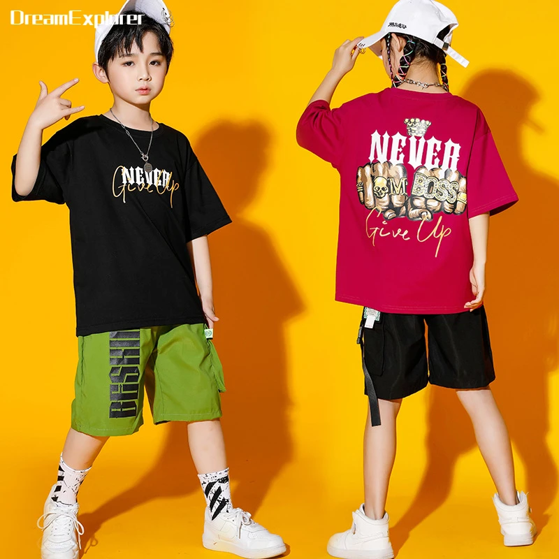 Hip Hop Boys Cartoon T-shirt Cargo Shorts Girl Summer Street Dance Top Clothes Sets Kid Loose Tee Streetwear Child Jazz Costumes
Hip Hop Boys Cartoon T-shirt Cargo Shorts Girl Summer Street Dance Top Clothes Sets Kid Loose Tee Streetwear Child Jazz Costumes