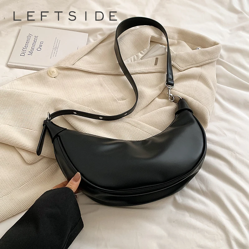 PU Leather Half-moon Bags for Women 2024 Korean Fashion Females Small Crossbody Bag Silver Shoulder Bags Handbags and Purses
PU Leather Half-moon Bags for Women 2024 Korean Fashion Females Small Crossbody Bag Silver Shoulder Bags Handbags and Purses