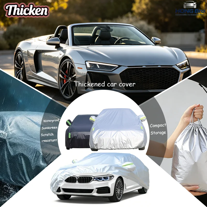 For Audi R8 Spyder 2007-2026 Full Car Covers Oxford Fabric, Anti-UV Sunshade, Waterproof Snowproof Dustproof Accessories
For Audi R8 Spyder 2007-2026 Full Car Covers Oxford Fabric, Anti-UV Sunshade, Waterproof Snowproof Dustproof Accessories