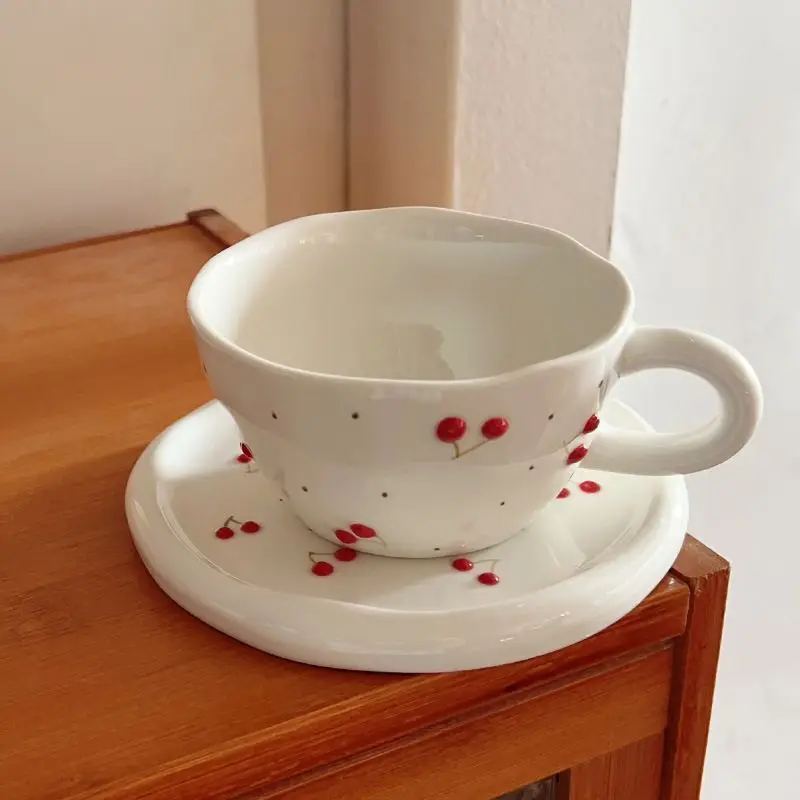 Mug Retro Relief Hand-painted Ceramic Girl High Appearance Level Afternoon Tea Coffee Cup and Saucer High Appearance Level
Mug Retro Relief Hand-painted Ceramic Girl High Appearance Level Afternoon Tea Coffee Cup and Saucer High Appearance Level