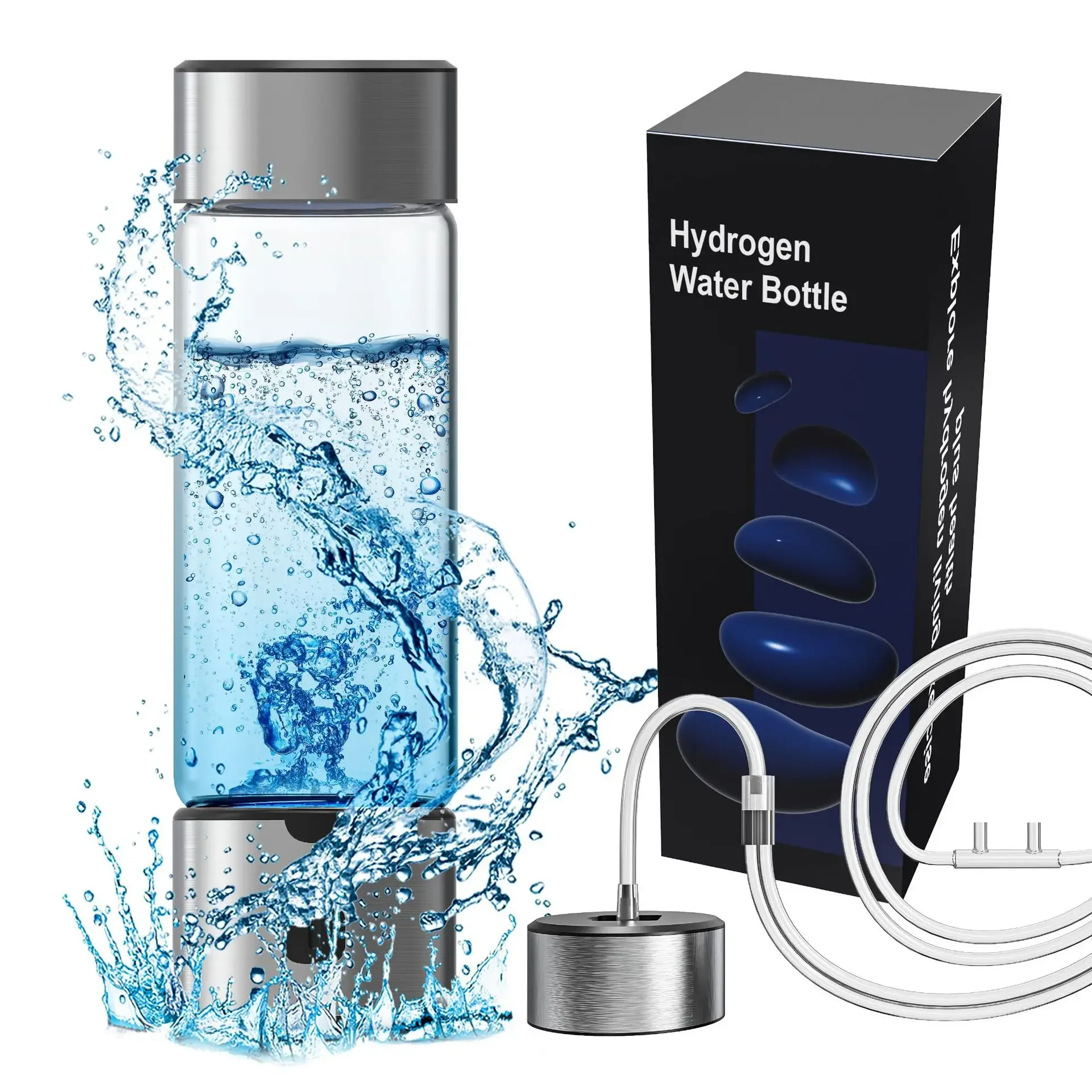 2000PPB Hydrogen Water Cup Portable Electric Hydrogen Water Generator Bottle Titanium Quality Filter Healthcare Water Cup USB
2000PPB Hydrogen Water Cup Portable Electric Hydrogen Water Generator Bottle Titanium Quality Filter Healthcare Water Cup USB