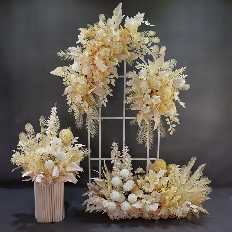 Wedding layout seeking engagement wedding banquet flower row welcome area wedding stage background decoration flower simulation
Wedding layout seeking engagement wedding banquet flower row welcome area wedding stage background decoration flower simulation