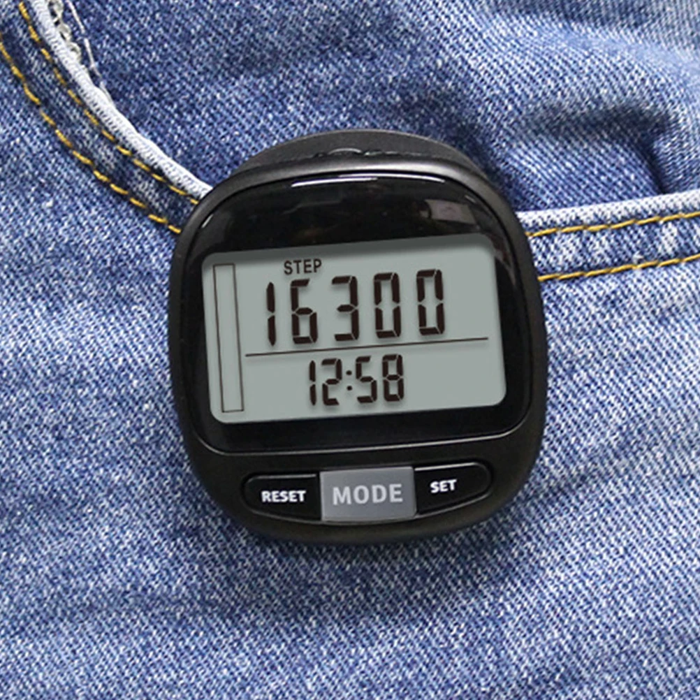 3D Pedometer Step Counter Sports Fitness Black 7Days Memory Calorie Distance Monitor LCD Screen Clip On Portable Small Reusable
3D Pedometer Step Counter Sports Fitness Black 7Days Memory Calorie Distance Monitor LCD Screen Clip On Portable Small Reusable