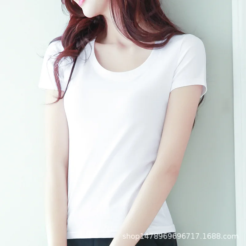 2023 Summer Women Short Sleeve 100% Cotton Tshirts Fashion V-Neck Black White T Shirts
2023 Summer Women Short Sleeve 100% Cotton Tshirts Fashion V-Neck Black White T Shirts