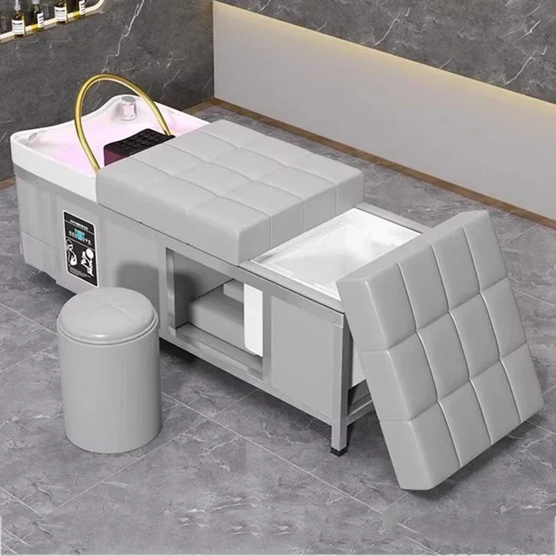 Shampoo Chair Hairdressing Head Spa Equipment Professional Salon Chair For Washing Hair Sink Chaises Barber Furniture
Shampoo Chair Hairdressing Head Spa Equipment Professional Salon Chair For Washing Hair Sink Chaises Barber Furniture