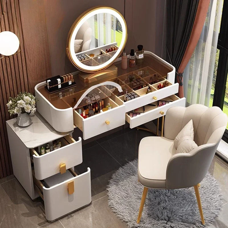 Makeup Storage Drawers Dressing Table Luxury Baby Desk Mirror Dressing Table Mobile Bedroom Tocador Maquillaje Hotel Furniture
Makeup Storage Drawers Dressing Table Luxury Baby Desk Mirror Dressing Table Mobile Bedroom Tocador Maquillaje Hotel Furniture