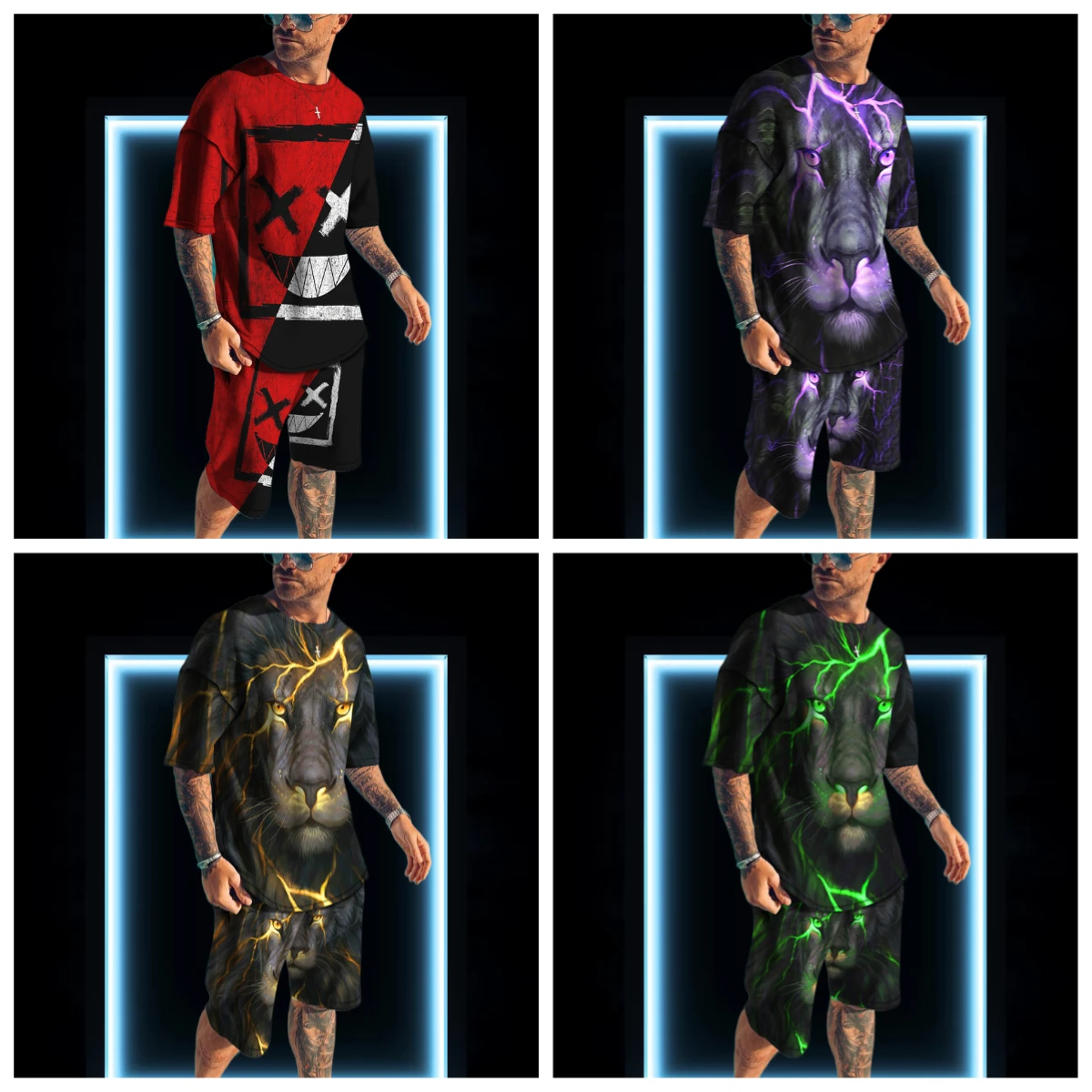 New 2025/26 Men's Sportswear Trend Men Sets Tracksuits Clothing Casual Shorts+tshirts Set Sweat Suits Summer Tracksuit Men Sets 
New 2025/26 Men's Sportswear Trend Men Sets Tracksuits Clothing Casual Shorts+tshirts Set Sweat Suits Summer Tracksuit Men Sets