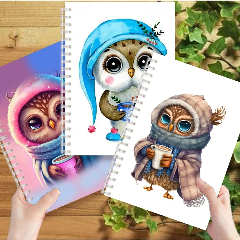 A5 Spiral Notebook Owl Fidget House Cute Eyes Cartoon Forest Animal Nightcap Drinking Hot Hawk Note Book For Writing Memo Pad
A5 Spiral Notebook Owl Fidget House Cute Eyes Cartoon Forest Animal Nightcap Drinking Hot Hawk Note Book For Writing Memo Pad