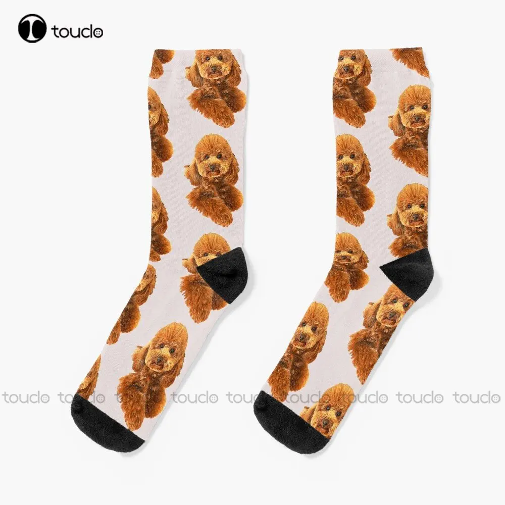 Poodle Mini Toy Puppy Dog Doodle Love Socks Green Baseball Socks 360° Digital Print Custom Gift Streetwear Funny Sock Art
Poodle Mini Toy Puppy Dog Doodle Love Socks Green Baseball Socks 360° Digital Print Custom Gift Streetwear Funny Sock Art
