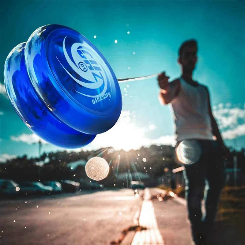 A04F-2X MAGICYOYO Responsive Yoyo D1 GHZ, Yoyo Looping Yoyos For Kids Beginner With Yoyo Strings+Gloves+Yoyo Bags
A04F-2X MAGICYOYO Responsive Yoyo D1 GHZ, Yoyo Looping Yoyos For Kids Beginner With Yoyo Strings+Gloves+Yoyo Bags
