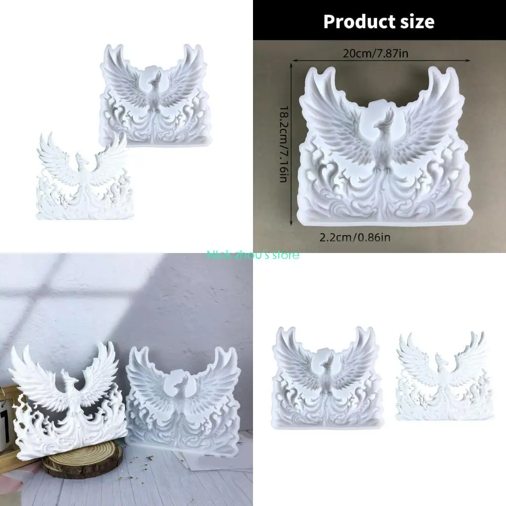 E15E пищевая силиконовая форма, формы для крафта, форма Феникса, термостойкая силиконовая текстура для использования в духовке и
E15E пищевая силиконовая форма, формы для крафта, форма Феникса, термостойкая силиконовая текстура для использования в духовке и