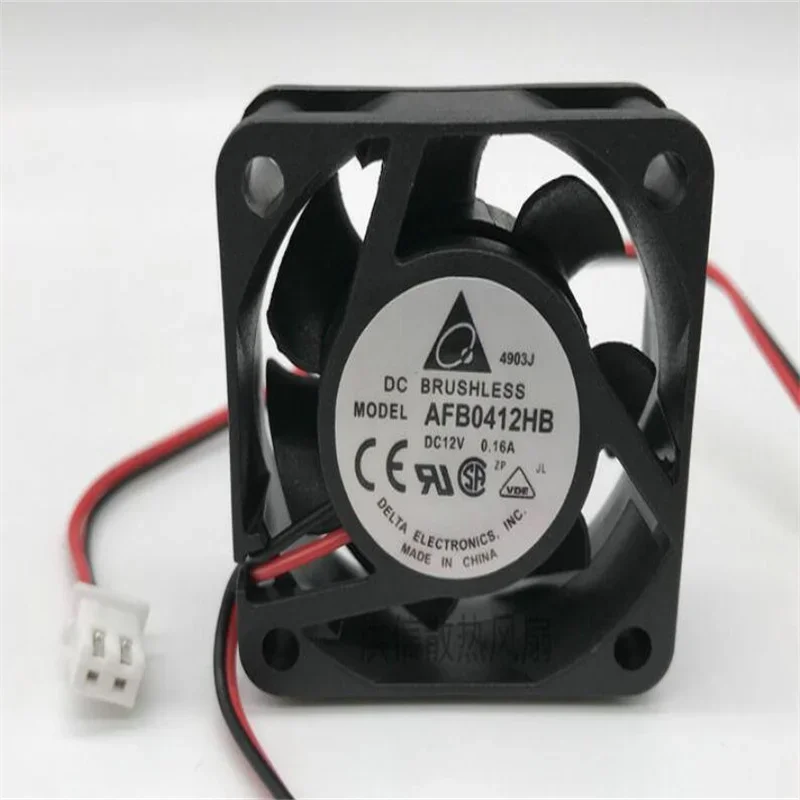 Wholesale: Delta AFB0412HB 4cm 4015 12v 016a two-wire double ball cooling fan
Wholesale: Delta AFB0412HB 4cm 4015 12v 016a two-wire double ball cooling fan