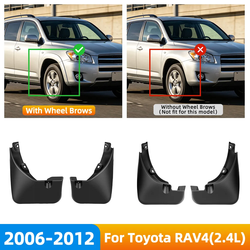 Car Fender Mud Flaps For Toyota RAV4 2.4 2006 2007 2008 2009 2010 2011 2012 Splash Guards MudFlaps Front Rear Mudguards
Car Fender Mud Flaps For Toyota RAV4 2.4 2006 2007 2008 2009 2010 2011 2012 Splash Guards MudFlaps Front Rear Mudguards