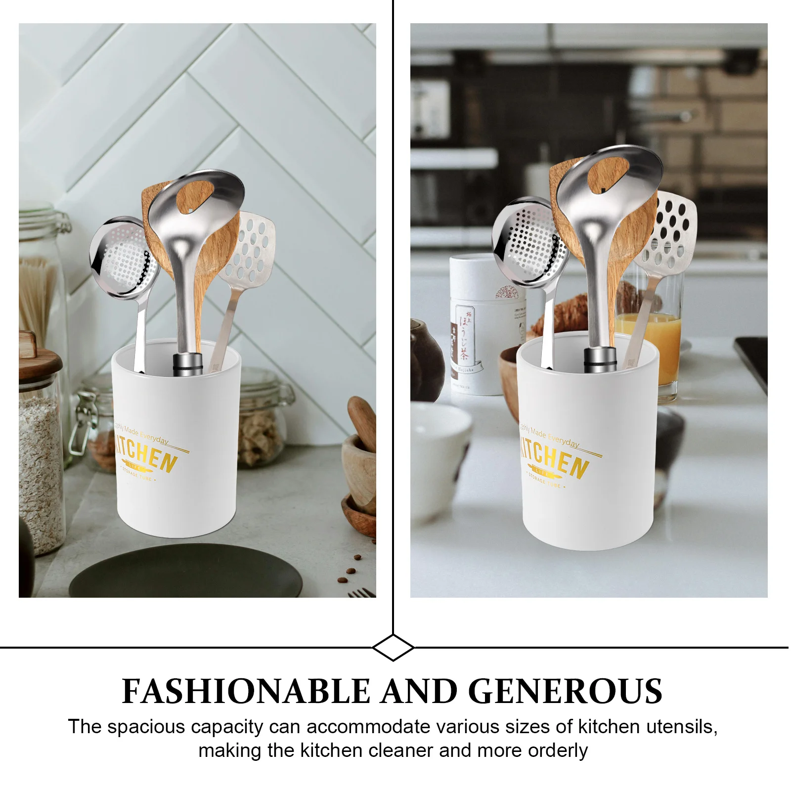 Kitchen Utensil Holder Iron Countertop Organizer Multi-Functional Cutlery Storage Rack Chopsticks Forks Spoons Kitchen Tool 
Kitchen Utensil Holder Iron Countertop Organizer Multi-Functional Cutlery Storage Rack Chopsticks Forks Spoons Kitchen Tool