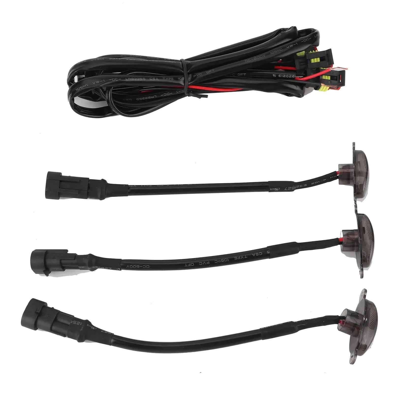 Auto Grill Amber Lamps with 12pcs LED Light Chips 900LM IP68 Waterproof Universal Car accessories
Auto Grill Amber Lamps with 12pcs LED Light Chips 900LM IP68 Waterproof Universal Car accessories