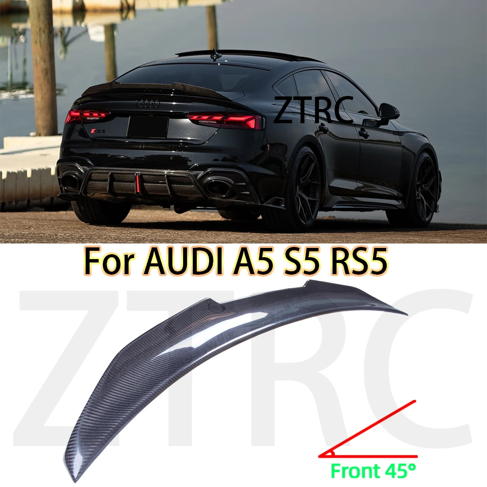 Car Spoiler For Audi A5 S5 RS5 B9 B9.5 4Door Sportback PSM Style Real carbon fiber material 2017-2024
Car Spoiler For Audi A5 S5 RS5 B9 B9.5 4Door Sportback PSM Style Real carbon fiber material 2017-2024