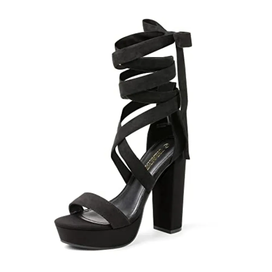 High Heels Chunky Block Platform Heels for Women Strappy Gladiator Sexy Open Toe Heels Dressy Pumps Sandals
High Heels Chunky Block Platform Heels for Women Strappy Gladiator Sexy Open Toe Heels Dressy Pumps Sandals