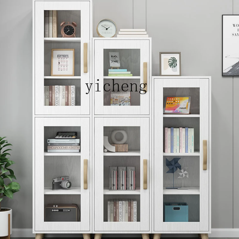 Zf Bookcase with Door Bookshelf Home Floor Storage Cabinet Solid Wood Single Door Storage Locker
Zf Bookcase with Door Bookshelf Home Floor Storage Cabinet Solid Wood Single Door Storage Locker